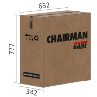 CHAIRMAN Game 16 экокожа (черный/голубой/белый) Image #6