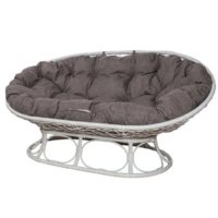 M-Group Мамасан Home / 12880109 (белый ротанг/пепел подушка) Image #1