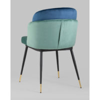 Stool Group Пенелопа / FDC8054 FUT-70 + FUT-40 (велюр мятный/синий) Image #5