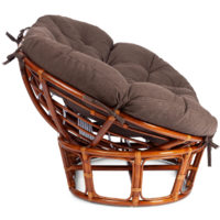 TetChair Mamasan 23/02 W с подушкой (коньяк/коричневый) Image #2