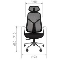 CHAIRMAN CH588 (серый пластик/серый) Image #4