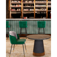 Stool Group Пенелопа / FDC8054 FUT-73 + FUT-54 (вельвет зеленый/коричневый) Image #8