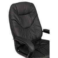 TetChair Comfort Lux (22) metalBL (кожзам, черный, 36-6) Image #10