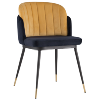 Stool Group Пенелопа / FDC8054 FUT-78 + FUT-61 (вельвет синий/желтый) Image #2