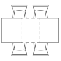 Woodville Кели 140-200х80х76 / 588011 (белый) Image #8
