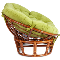 TetChair Mamasan 23/02 W с подушкой (коньяк/олива) Image #2