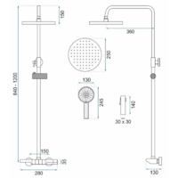 Rea Savio black matt P8410 Image #9