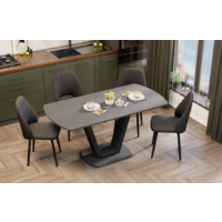 Трия Дели тип 2 (серый софт/стекло матовое серое) Image #9