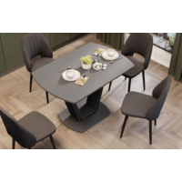 Трия Дели тип 2 (серый софт/стекло матовое серое) Image #4