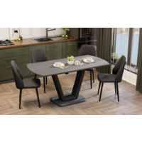 Трия Дели тип 2 (серый софт/стекло матовое серое) Image #6