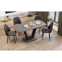 Трия Дели тип 2 (серый софт/стекло матовое серое) Image #8