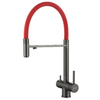 ZorG Asgard Premium PVD Gunblack+Red hose