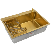 ARFEKA ECO AR мойка 700*500, коландер, дозатор GOLD