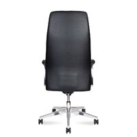 Norden Nancy Black Leather / L348HCA-01-black (алюминиевая база/кожа, черный) Image #5