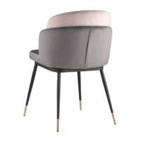 Stool Group Пенелопа / FDC8054 FUT-81 + FUT-64 (вельвет темно-серый/розовый) Image #6