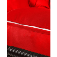 M-Group Лежебока / 11180206 (с коричневым ротангом/красная подушка) Image #5