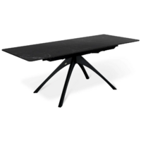 Sheffilton SHT-DS297 (серый мрамор/черный/серое облако/черный муар) Image #6