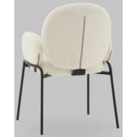 Stool Group Моллек с подлокотниками / AV 338-F01-9005 (букле молочный) Image #4