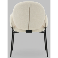 Stool Group Моллек с подлокотниками / AV 338-F01-9005 (букле молочный) Image #5