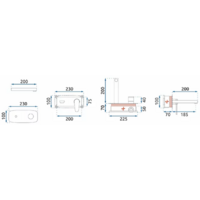 Rea Mild black rose gold B9142 Image #6