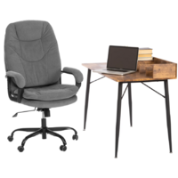 TetChair Comfort Lux (22) metalBL (велюр, серый, 29) Image #13