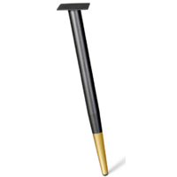 Sheffilton SHT-TU104/TT46 120/80 черный муар / золото / дуб  Image #8