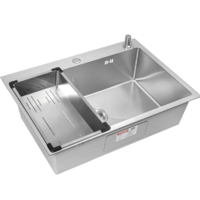 ARFEKA ECO AR мойка 700*500, коландер G, дозатор SATIN DECOR VOLCANIC Image #1