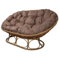 M-Group Мамасан Home / 12880505 (бежевый ротанг/какао подушка)