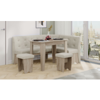 Трия Барселона (дуб сонома трюфель/микровелюр Duna Brilliant) Image #5