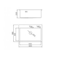 Wisent WS-36050D/GER013 (с сифоном, дозатором и коландером) Image #4