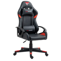 TopChairs Warden GF-8066-5 (черный/красный)