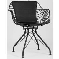 Stool Group Thomas / TMS-18A-P18 BL/BL (черный с черной подушкой)