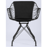 Stool Group Thomas / TMS-18A-P18 BL/BL (черный с черной подушкой) Image #3