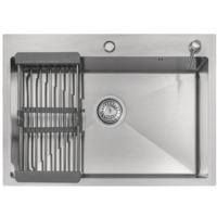 ARFEKA ECO AR мойка 700*500, коландер, дозатор SATIN Image #2