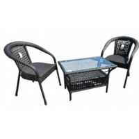 AIKO DECO 2 со столом GRACIA 7019П Серый