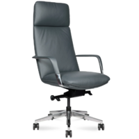 Norden Neo / HD-2218-2 H grey (серая кажа/адюминиевая база) Image #1