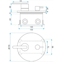 Rea Ontario nikiel matt P5503 Image #8