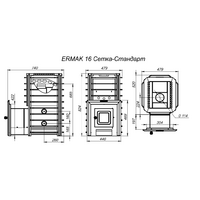 Ermak 16 Сетка Стандарт Сталь Image #4