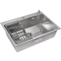 ARFEKA ECO AR мойка 700*500, коландер, дозатор SATIN DECOR Image #1