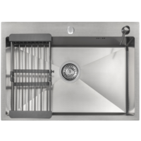 ARFEKA ECO AR мойка 700*500, коландер, дозатор SATIN DECOR Image #6