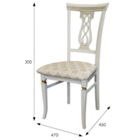 Мебелик Агнесс (слоновая кость/золото/маркус ваниль) Image #2