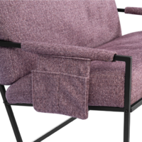 TetChair Чарли Люкс (велюр/букле, VT shape wood rose) Image #6