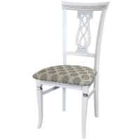 Мебелик Агнесс (белый/серебристый/маркус серебристый)