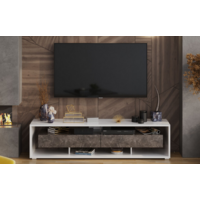 Трия Монтана TV-2 (белый/ателье темный глянец) Image #2