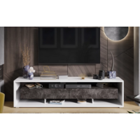 Трия Монтана TV-2 (белый/ателье темный глянец) Image #14