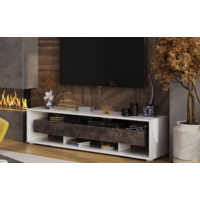 Трия Монтана TV-2 (белый/ателье темный глянец) Image #4