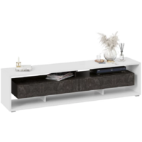 Трия Монтана TV-2 (белый/ателье темный глянец) Image #10