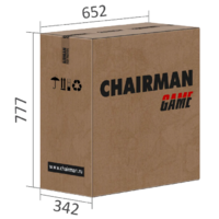 CHAIRMAN Game 17 экокожа (черный/желтый/белый) Image #7