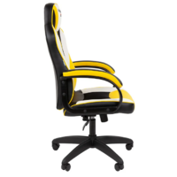 CHAIRMAN Game 17 экокожа (черный/желтый/белый)