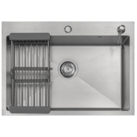 ARFEKA ECO AR мойка 700*500, коландер, дозатор SATIN DECOR VOLCANIC ROCK Image #4